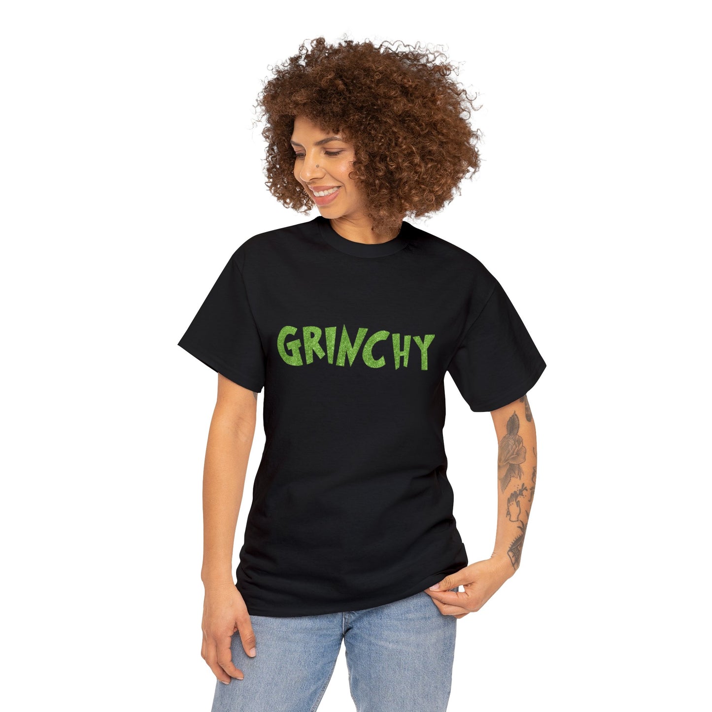 Grinchy Unisex Heavy Cotton Tee