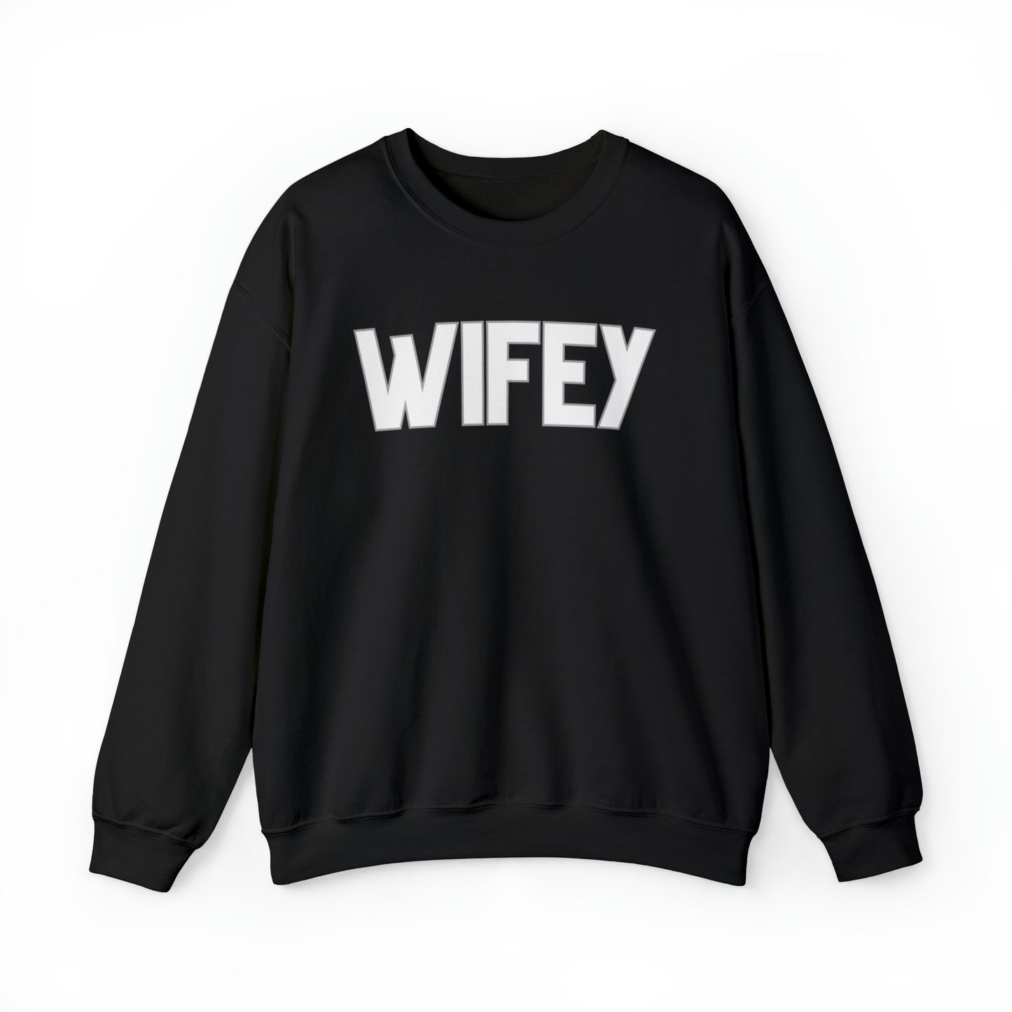 Wifey Unisex Heavy Blend Crewneck Sweatshirt