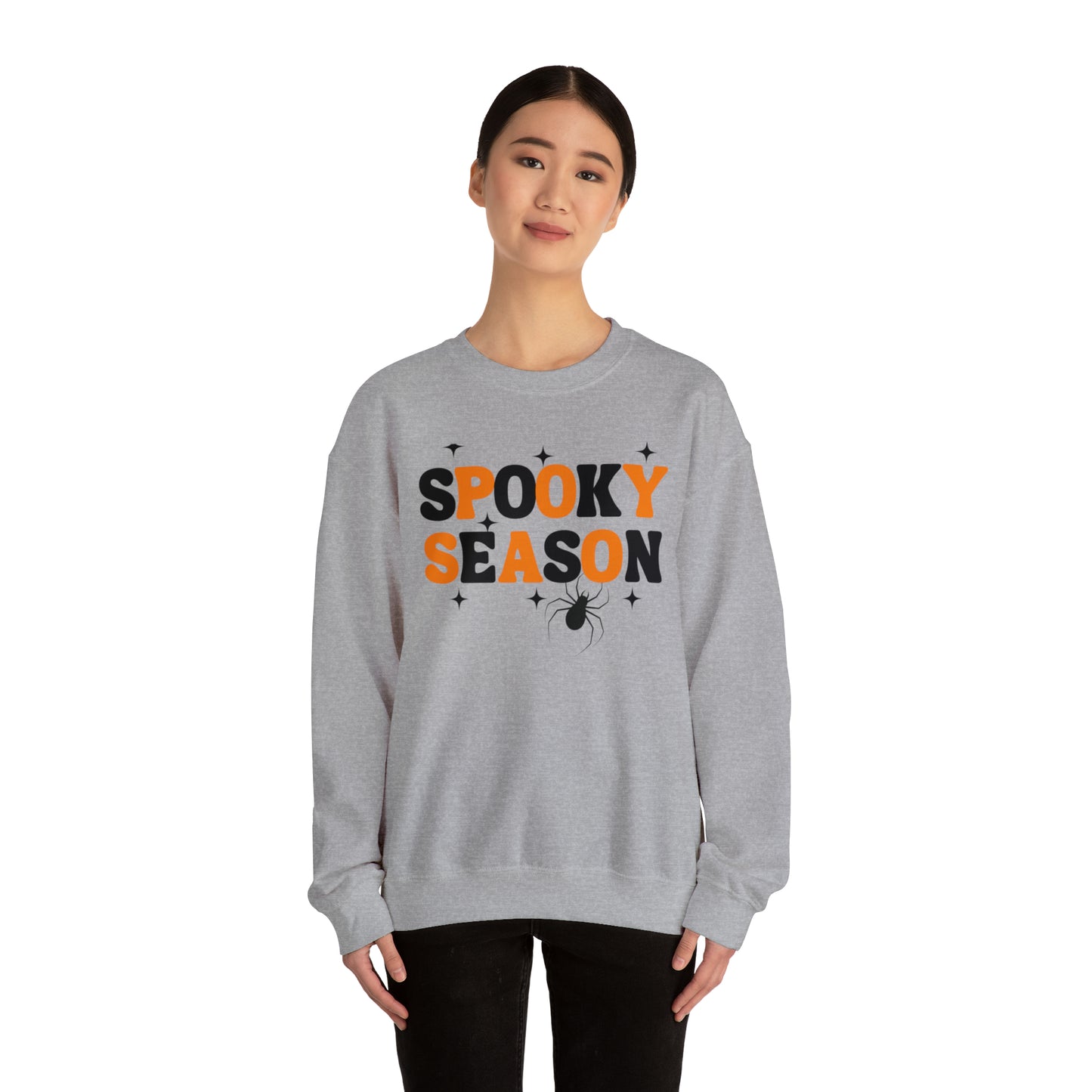 Spooky Season Bats Unisex Heavy Blend Crewneck Sweatshirt