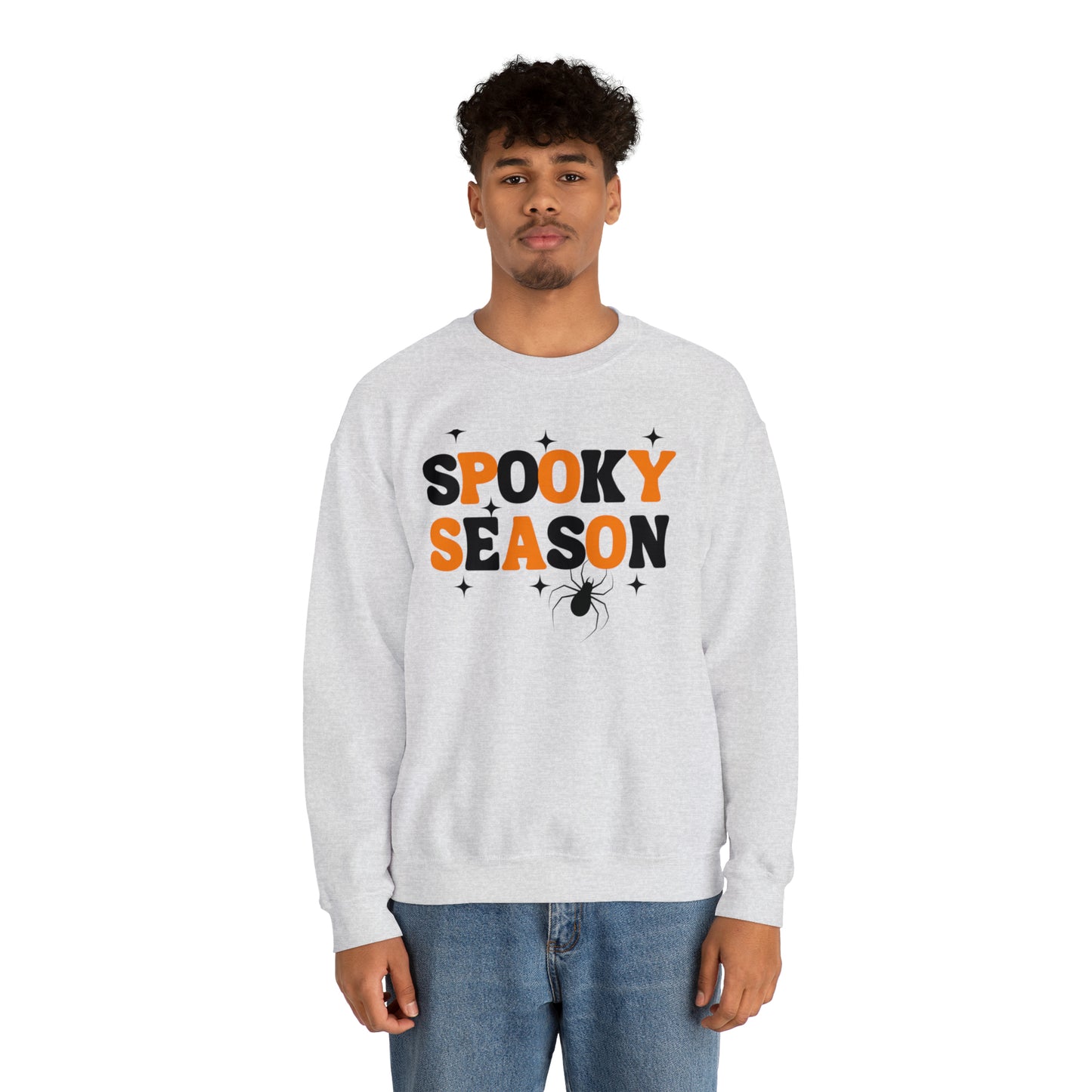 Spooky Season Bats Unisex Heavy Blend Crewneck Sweatshirt