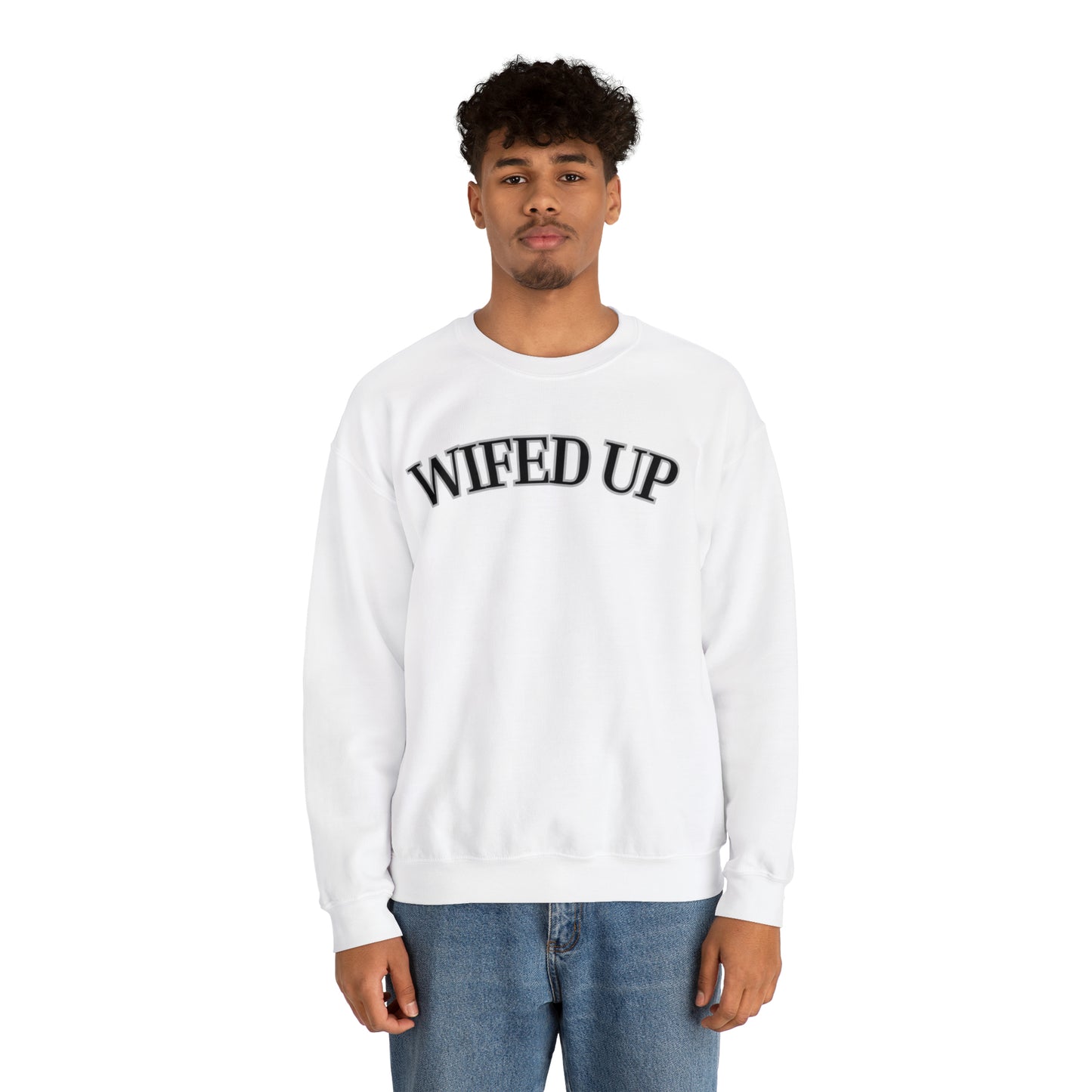 Wifed up Unisex Heavy Blend Crewneck Sweatshirt
