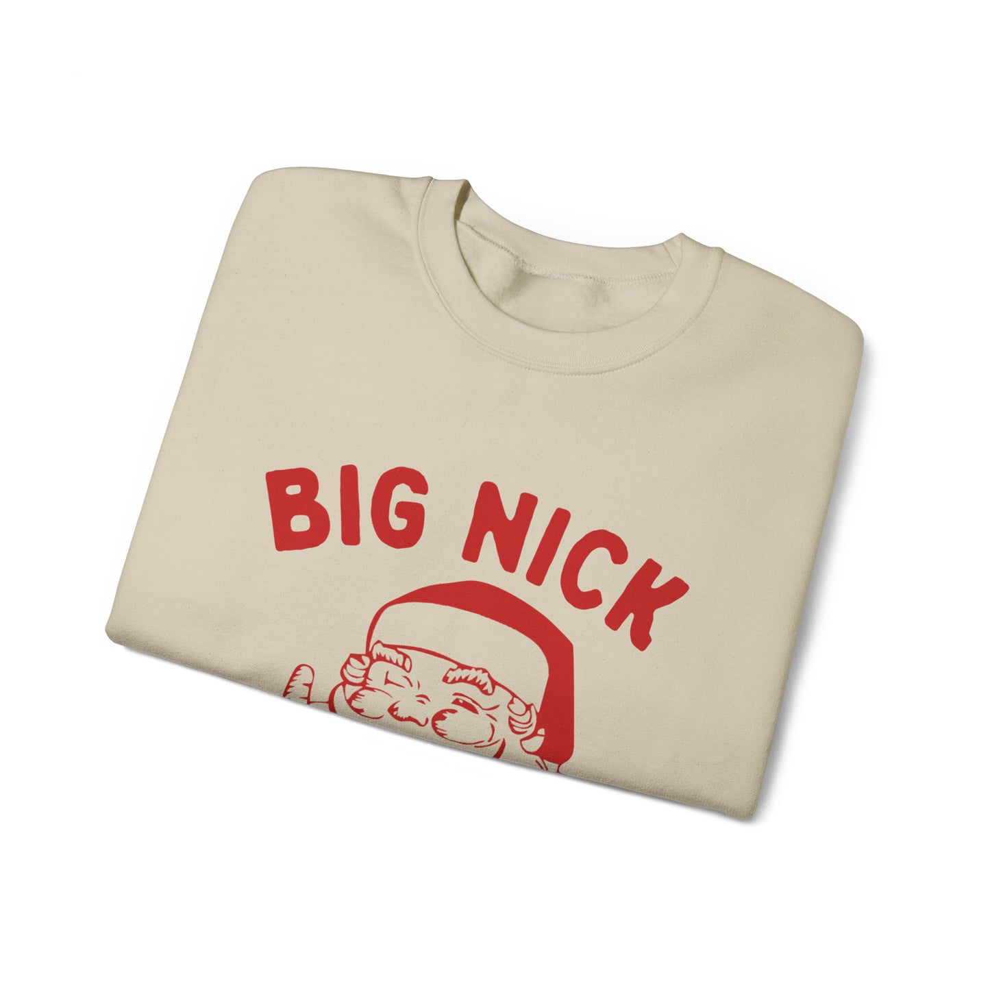 Big Nick Energy Unisex Heavy Blend Crewneck Sweatshirt