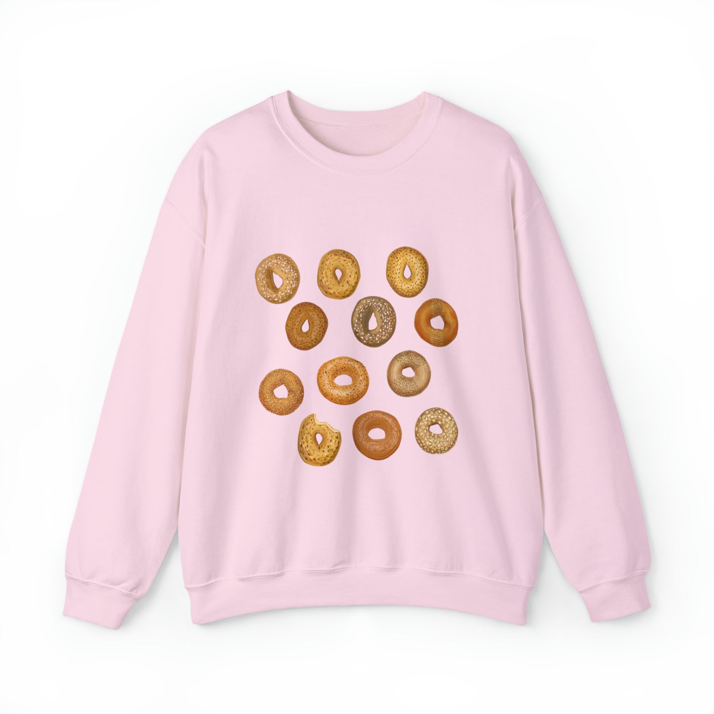 Bagels Unisex Heavy Blend Crewneck Sweatshirt
