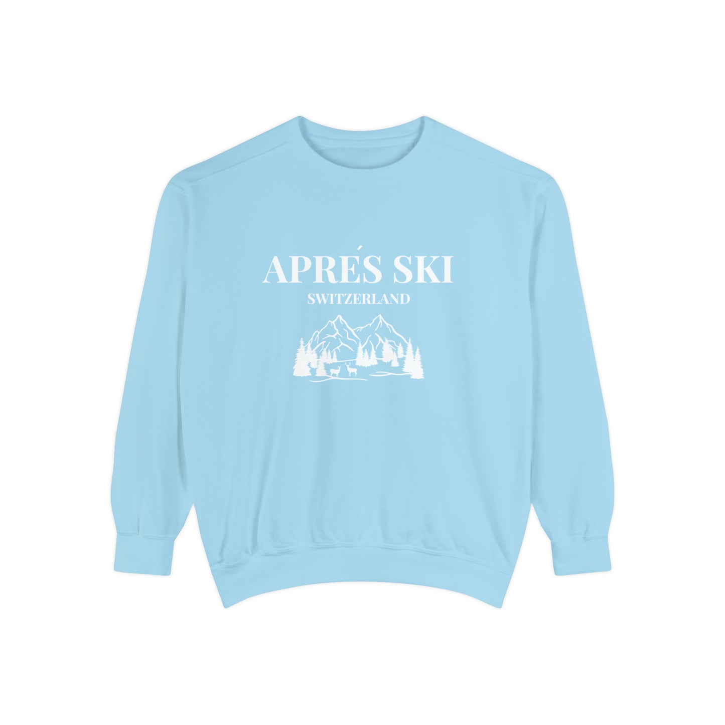 Apres Ski Comfort Colors Sweatshirt
