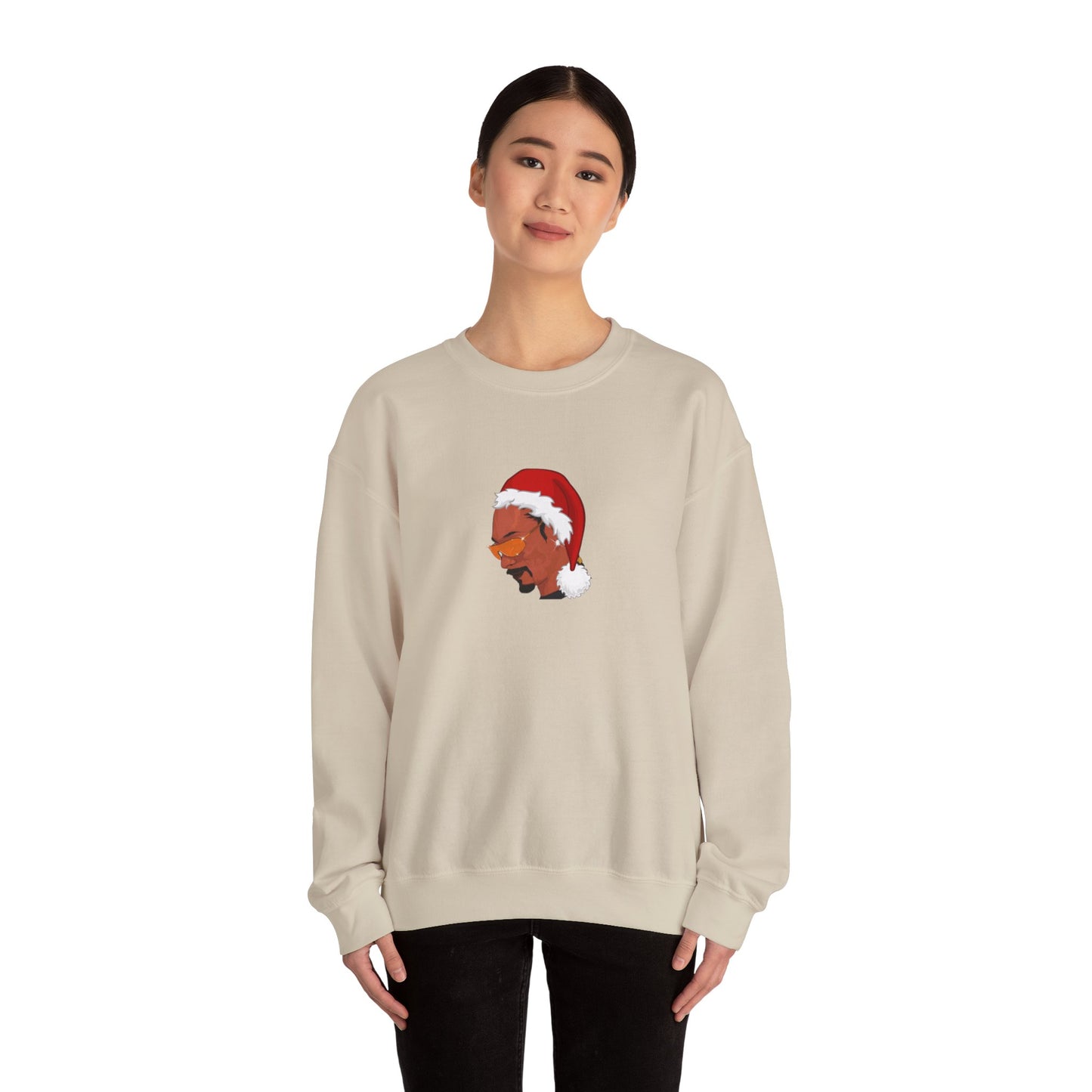 Snoop dog holiday Unisex Heavy Blend Crewneck Sweatshirt