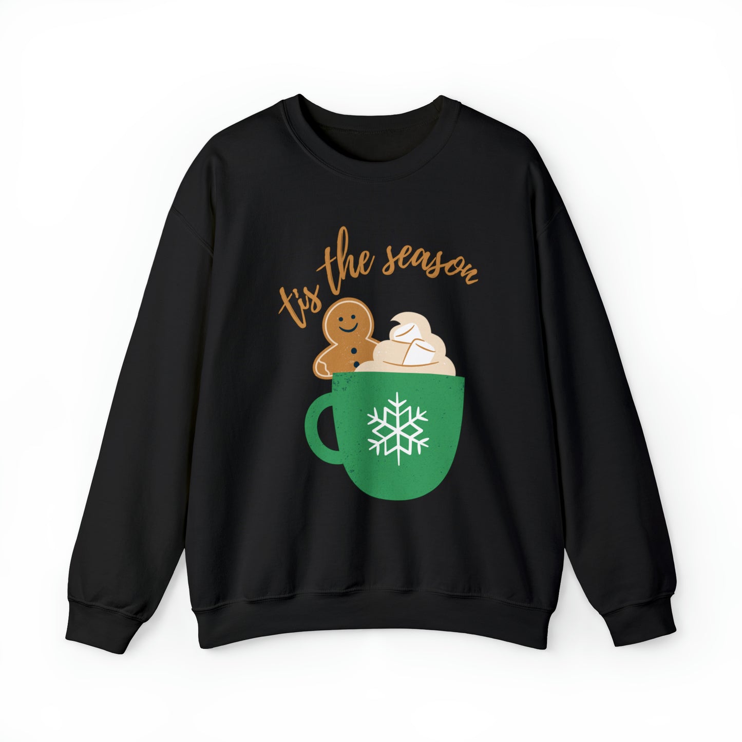 Tis The Season Latte Unisex Heavy Blend Crewneck Sweatshirt