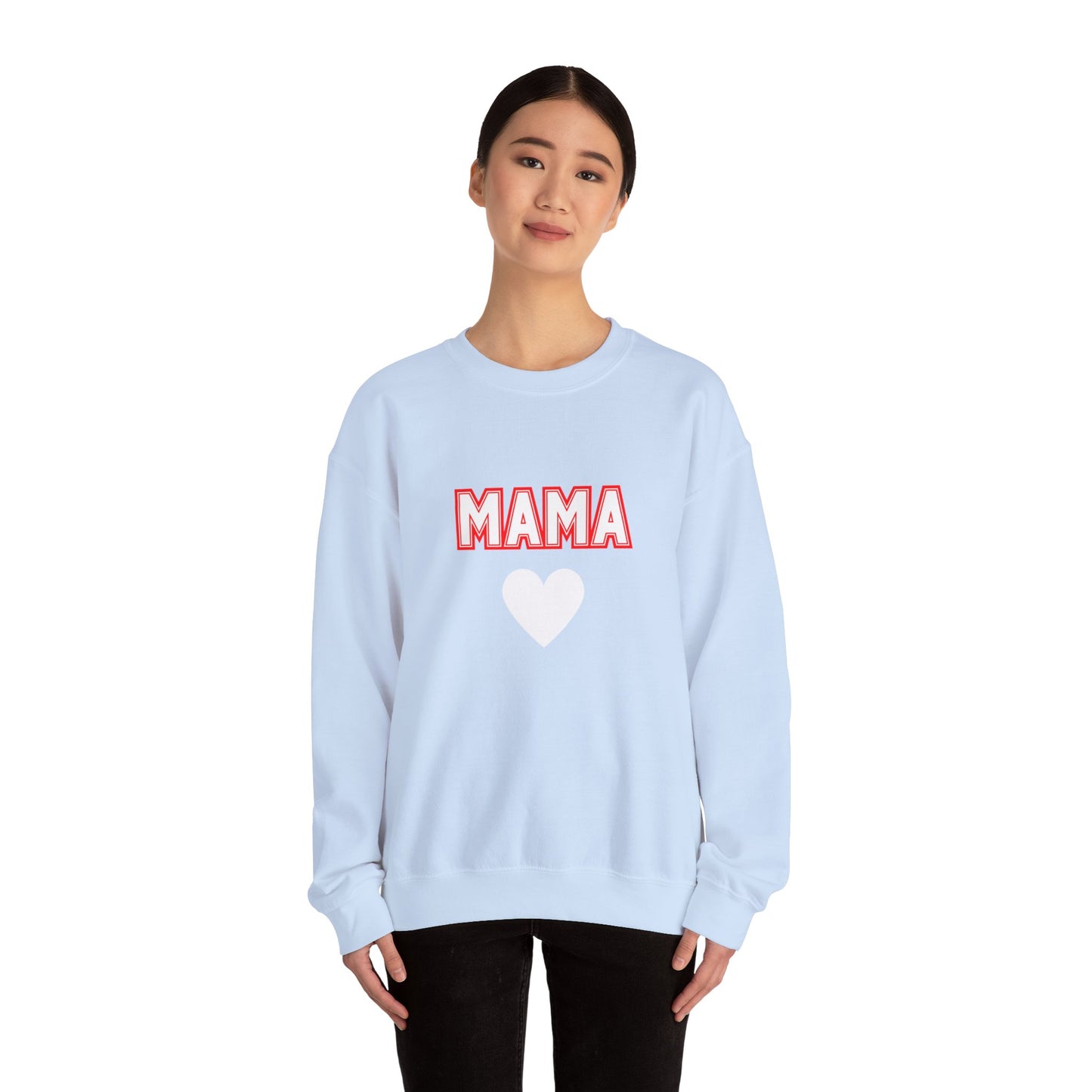 Mama valentine  Crewneck Sweatshirt