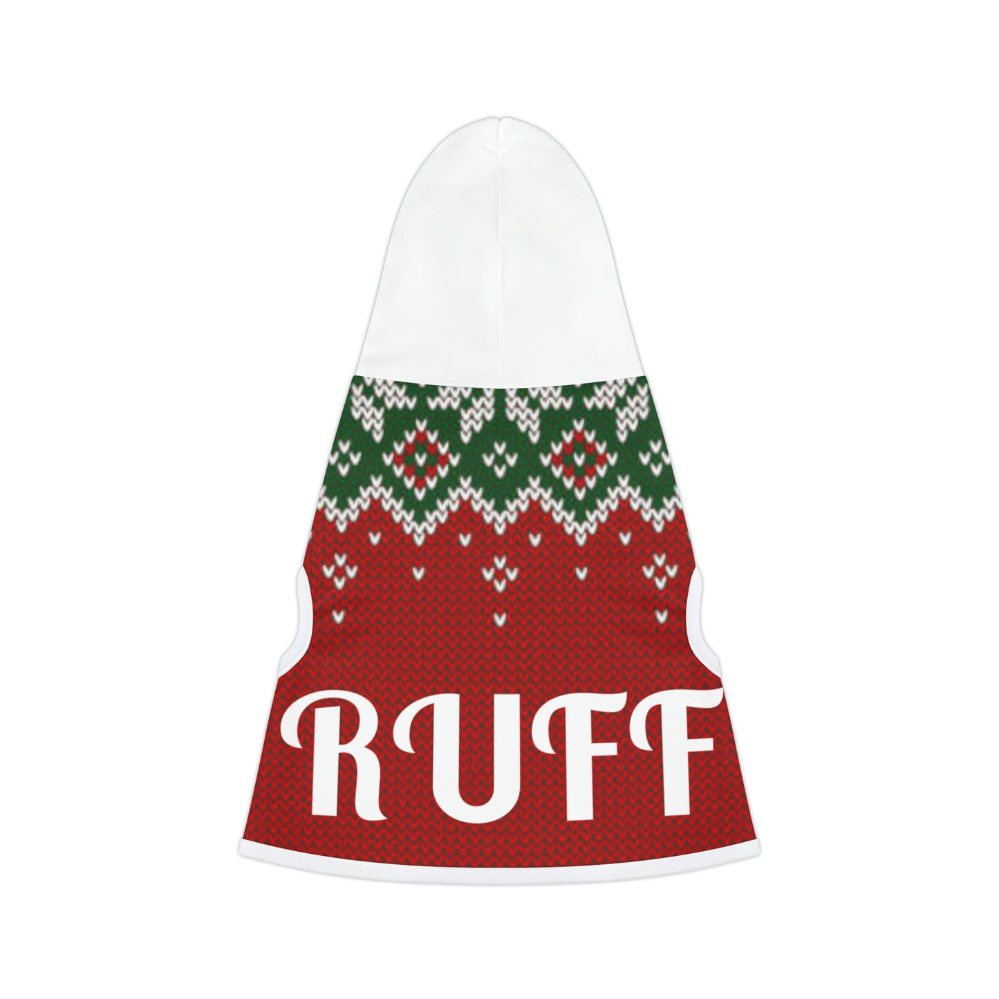 Ruff Christmas Pet Hoodie