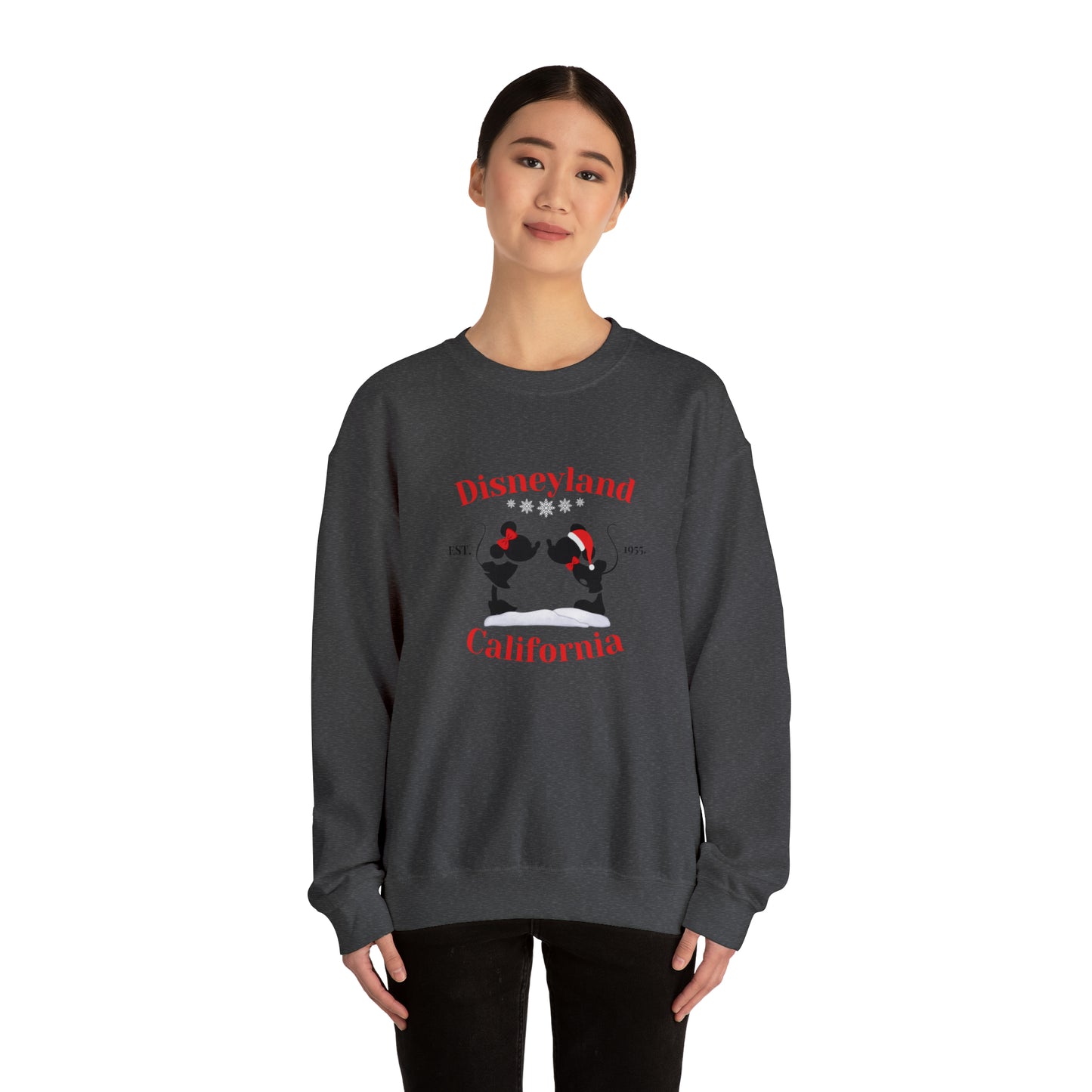 Kissing Magical Christmas Crewneck Sweatshirt