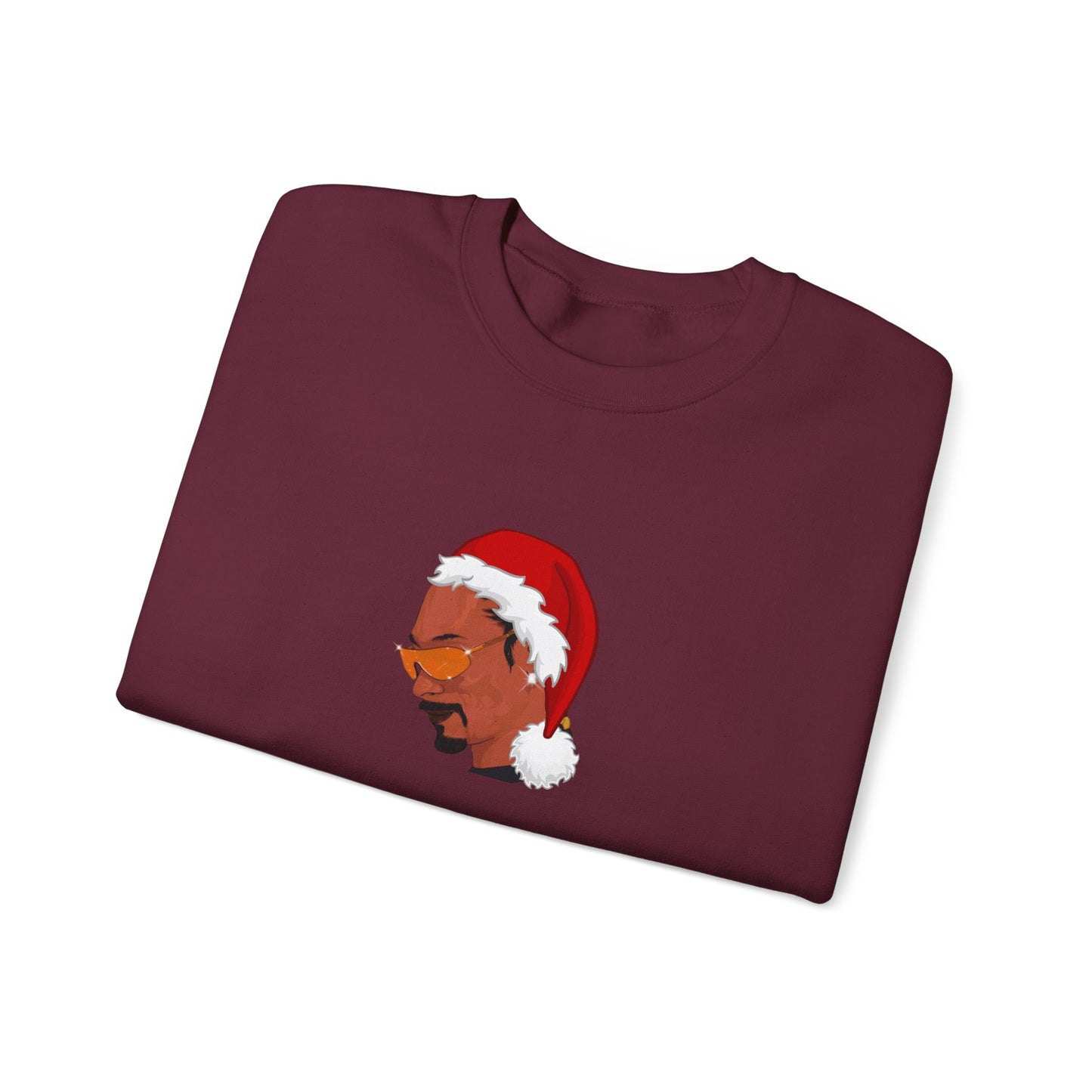 Snoop dog holiday Unisex Heavy Blend Crewneck Sweatshirt
