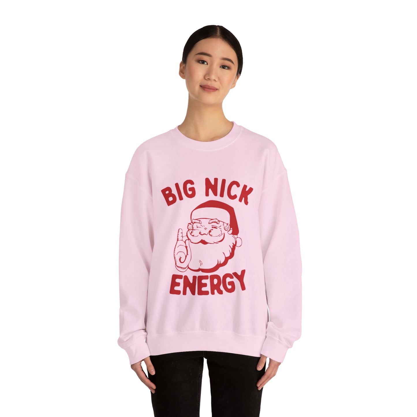 Big Nick Energy Unisex Heavy Blend Crewneck Sweatshirt