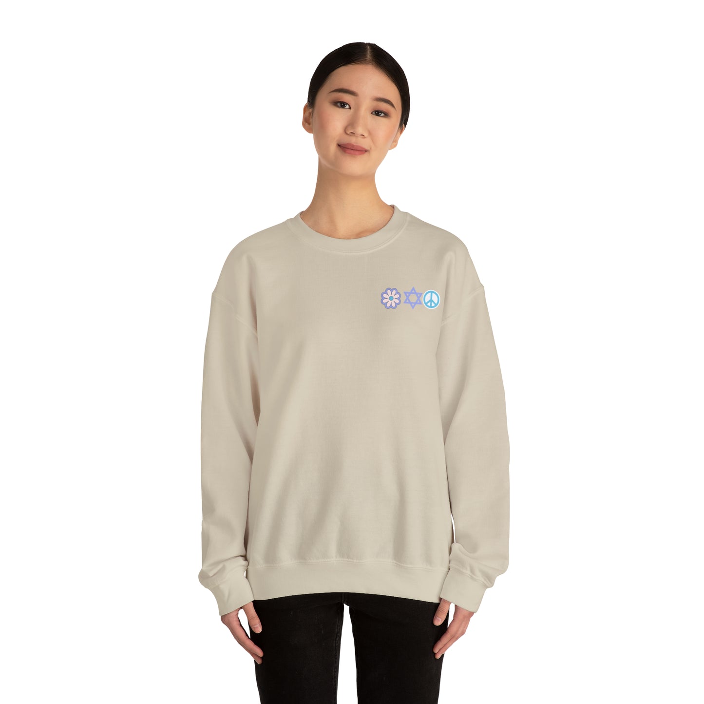 Make The World A Better Place Unisex Heavy Blend Crewneck Sweatshirt