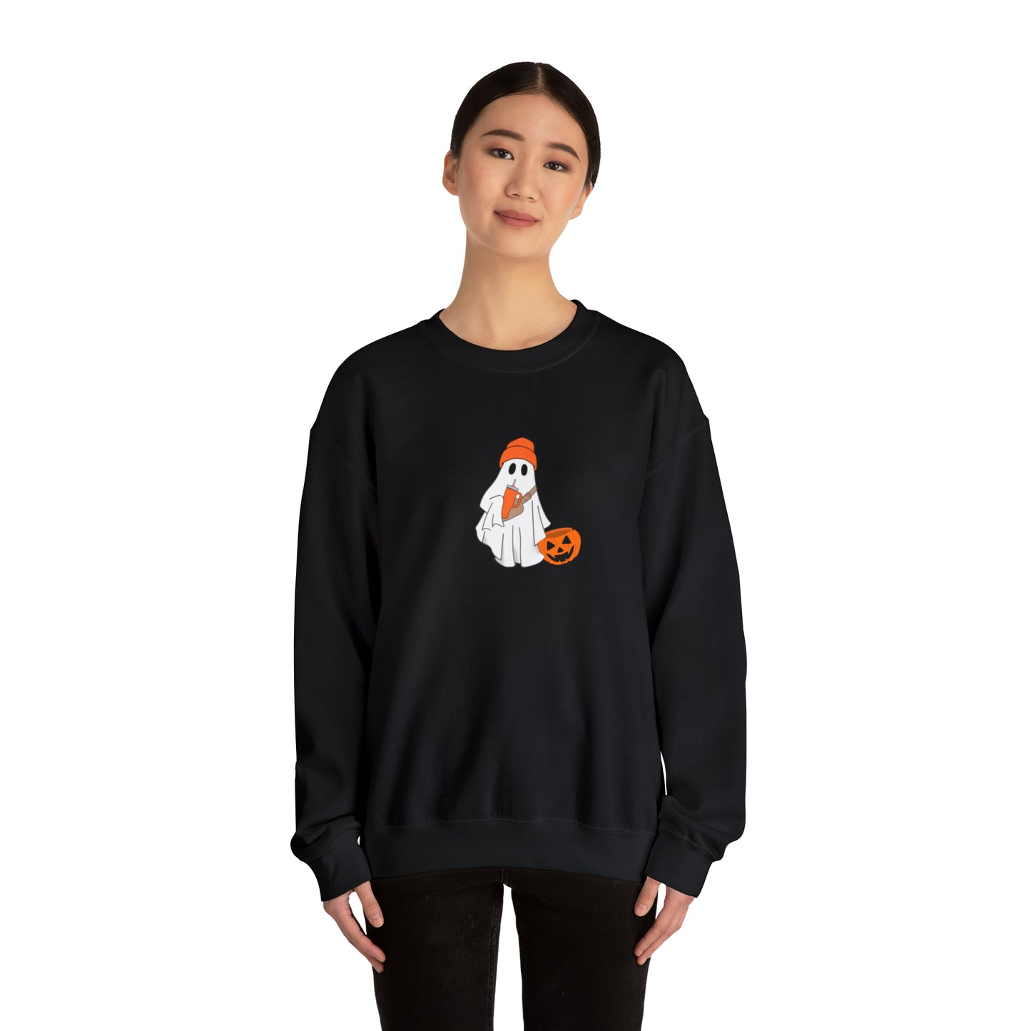 Ghost Stanley Cup  Unisex Heavy Blend Crewneck Sweatshirt