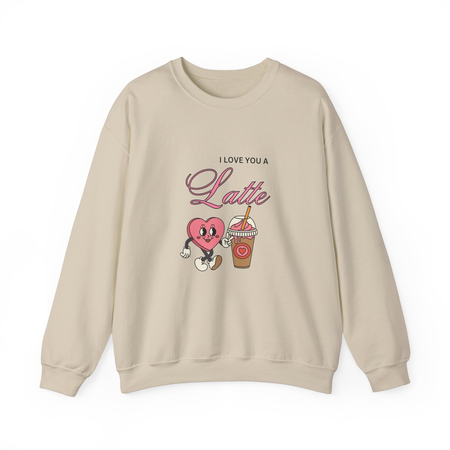 I love you a latte Crewneck Sweatshirt