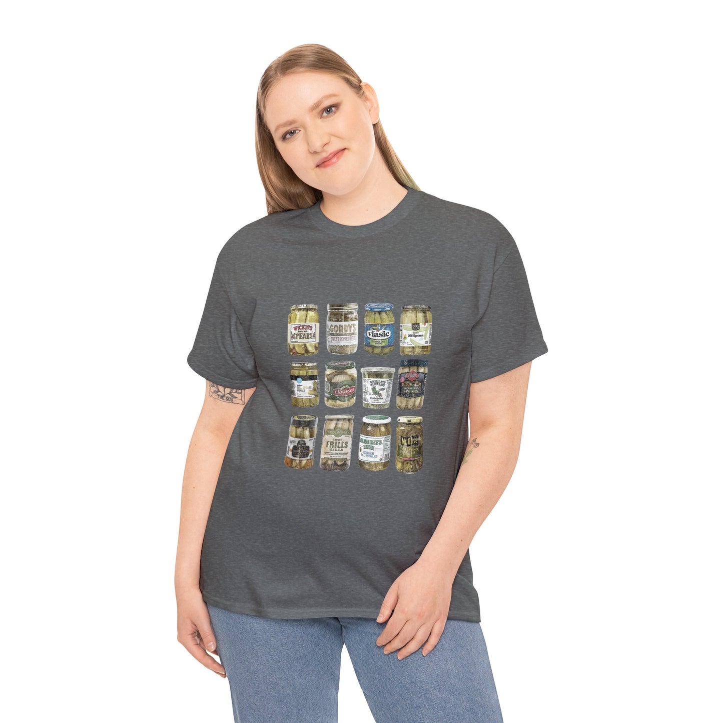 Pickle Jars Unisex Heavy  Cotton Tee