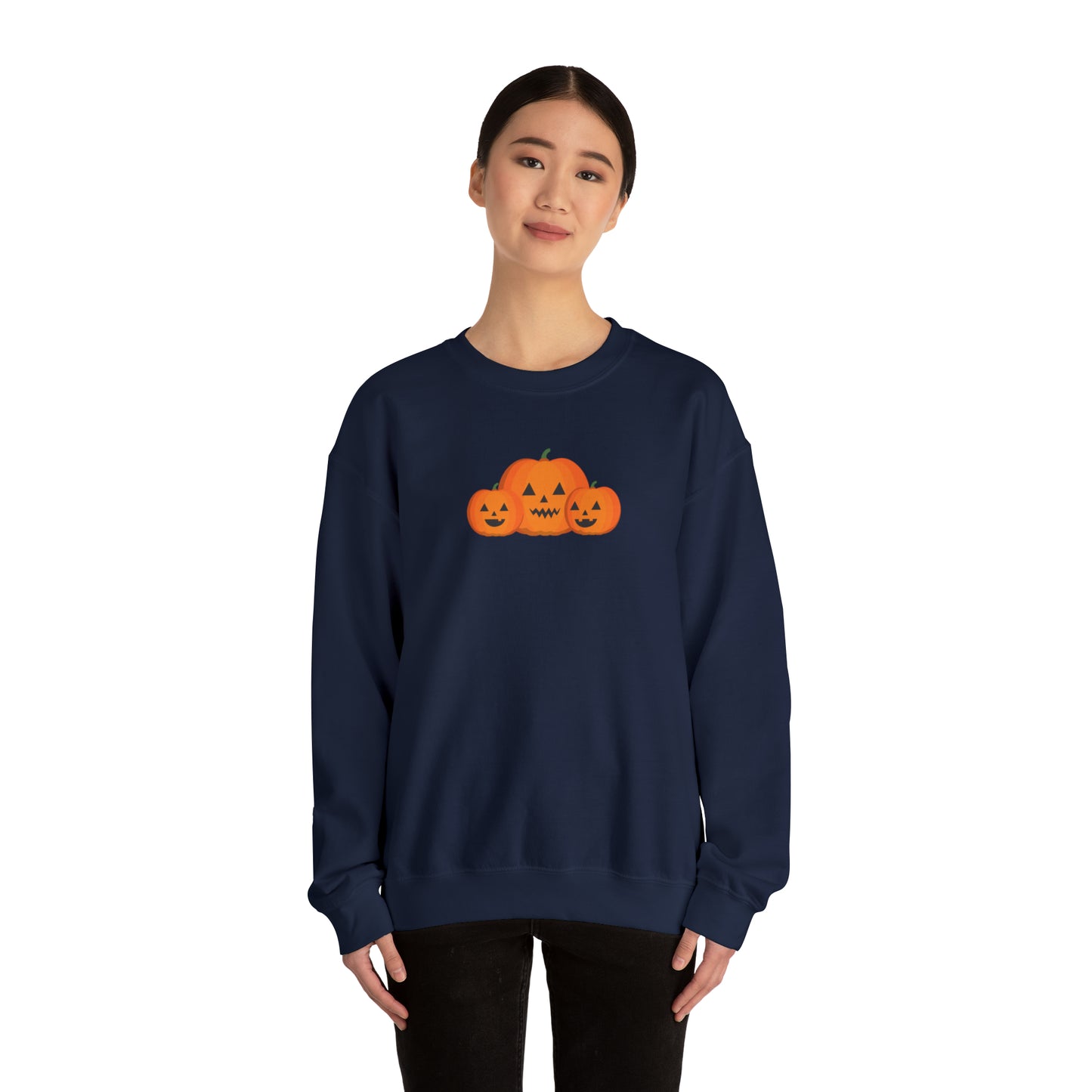 3 Little Pumpkins Unisex Heavy Blend Crewneck Sweatshirt