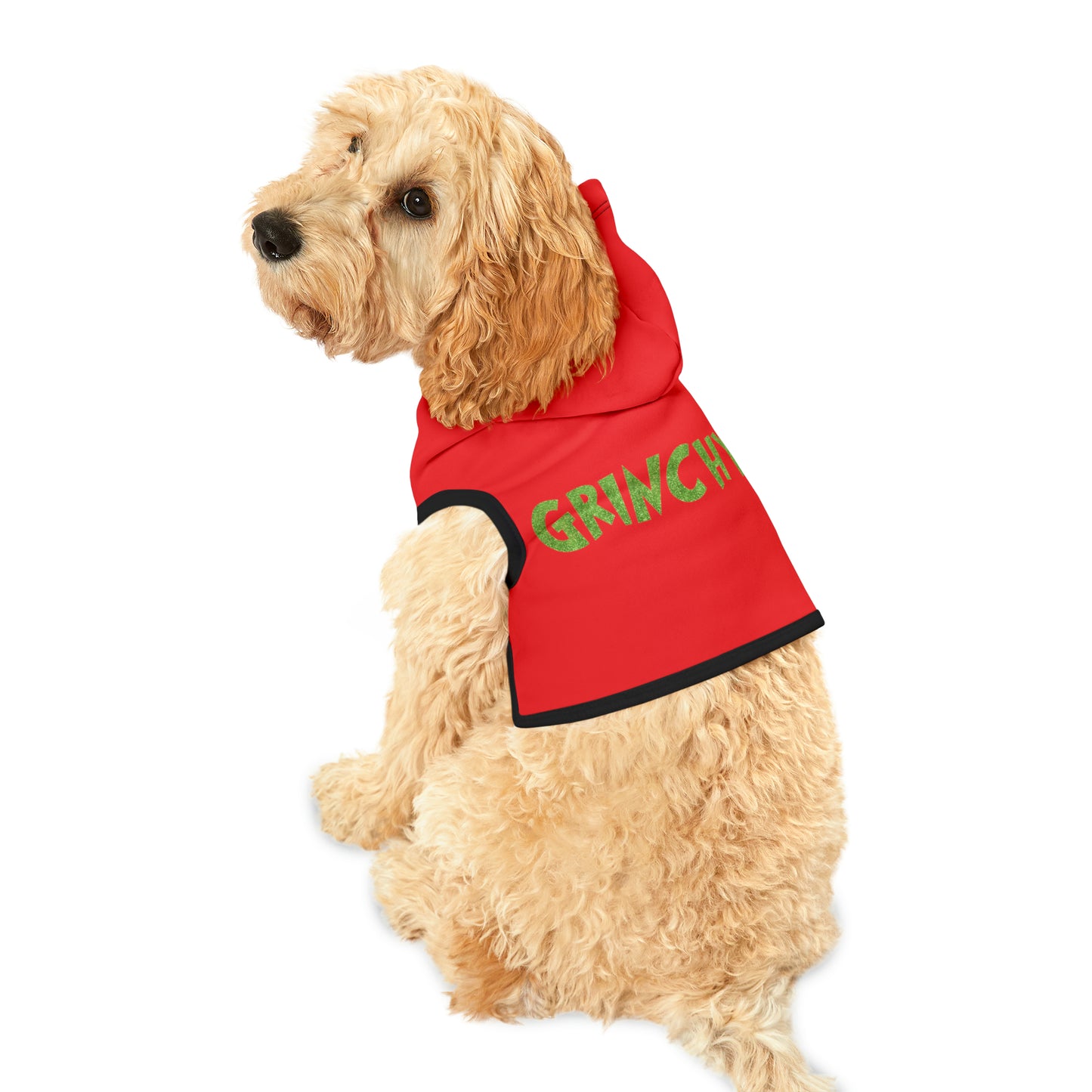 Grinchy Red Pet Hoodie