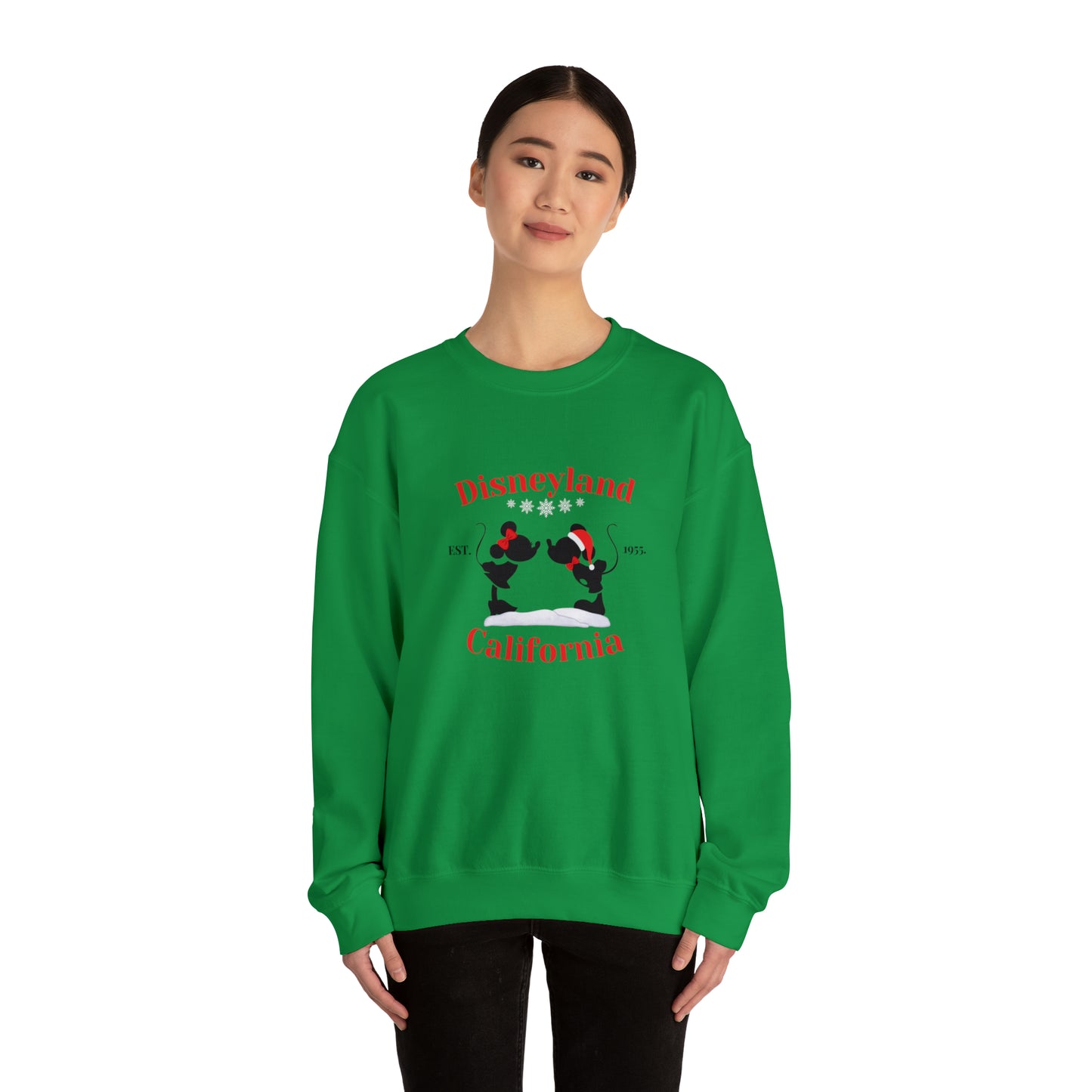 Kissing Magical Christmas Crewneck Sweatshirt