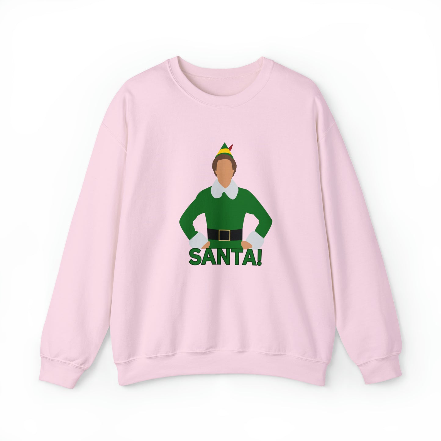 Santa Buddy Elf Unisex Heavy Blend Crewneck Sweatshirt