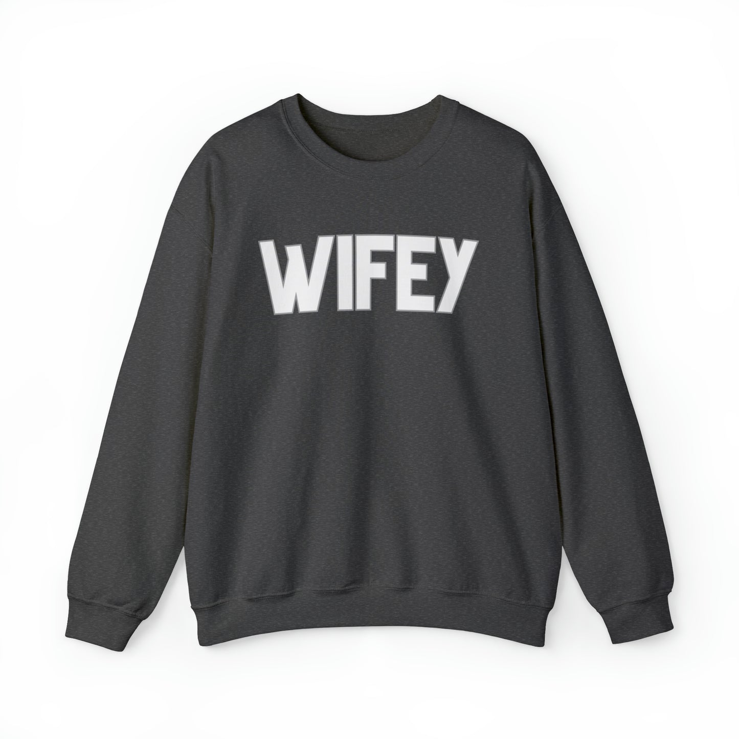 Wifey Unisex Heavy Blend Crewneck Sweatshirt