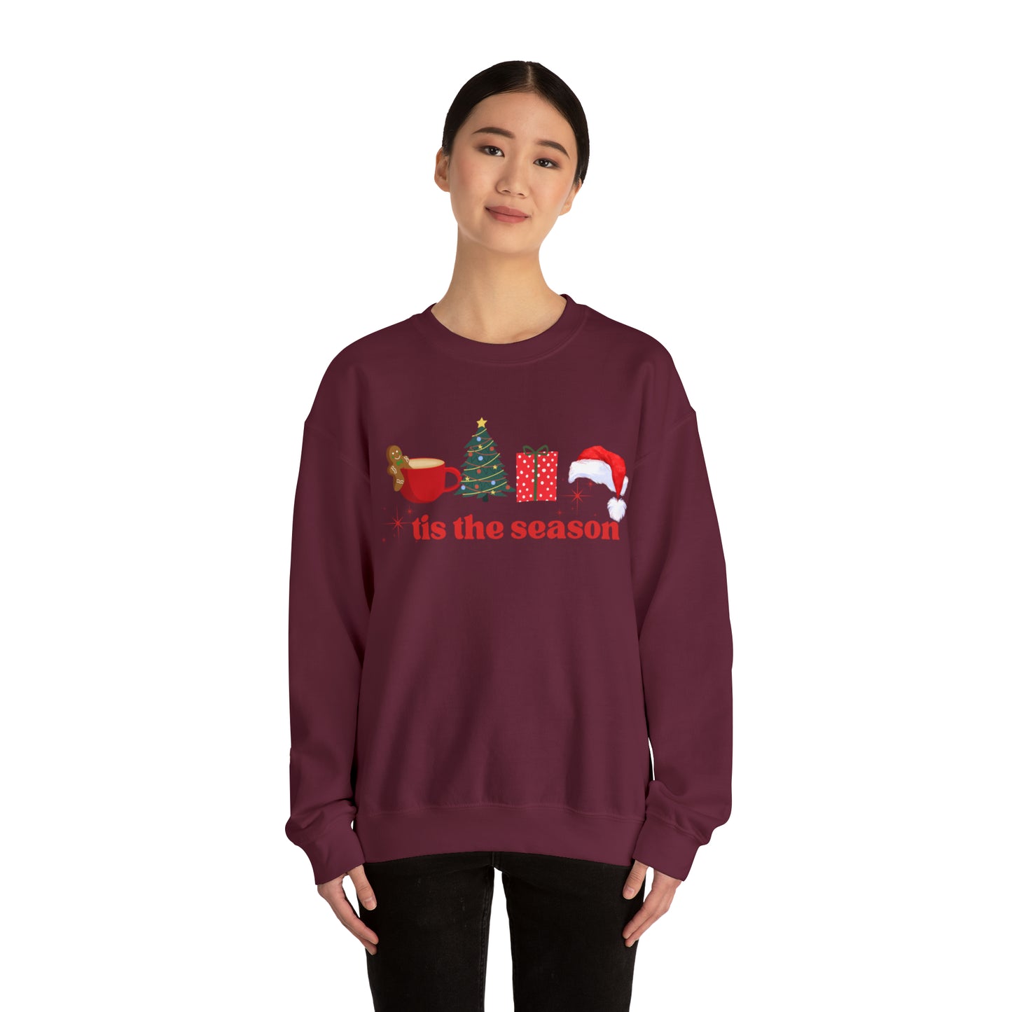 Tis The Season Gifts And Coco Unisex Heavy Blend™ Crewneck Sweatshirt
