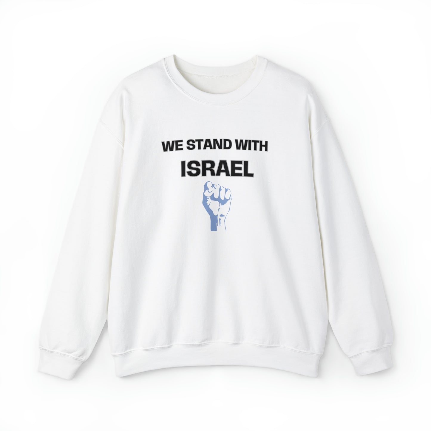 We Stand For Israel Unisex Heavy Blend™ Crewneck Sweatshirt