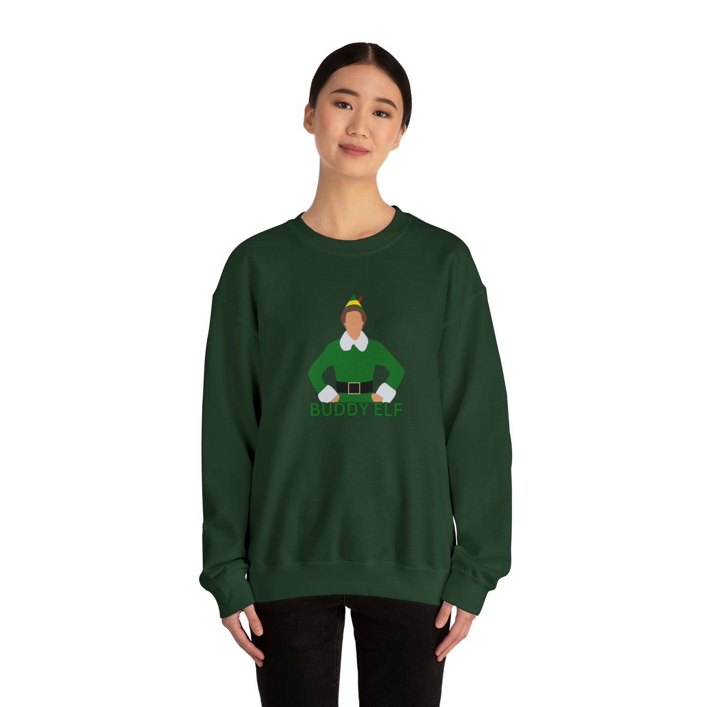 Buddy Elf Unisex Heavy Blend Crewneck Sweatshirt