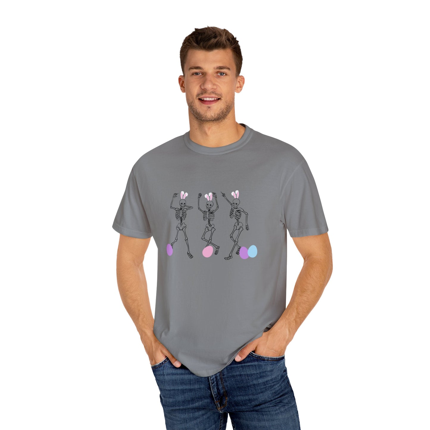 Skeleton Easter Comfort Colors Unisex T-shirt