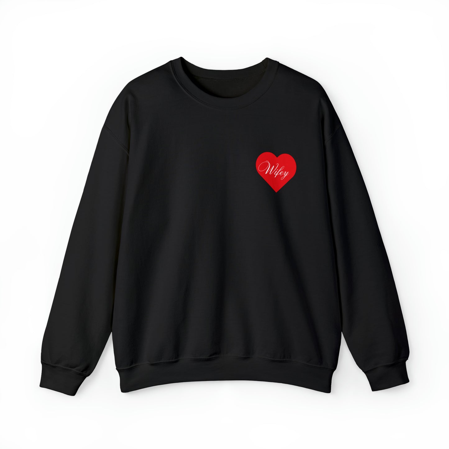 Wifey Heart Unisex Heavy Blend™ Crewneck Sweatshirt