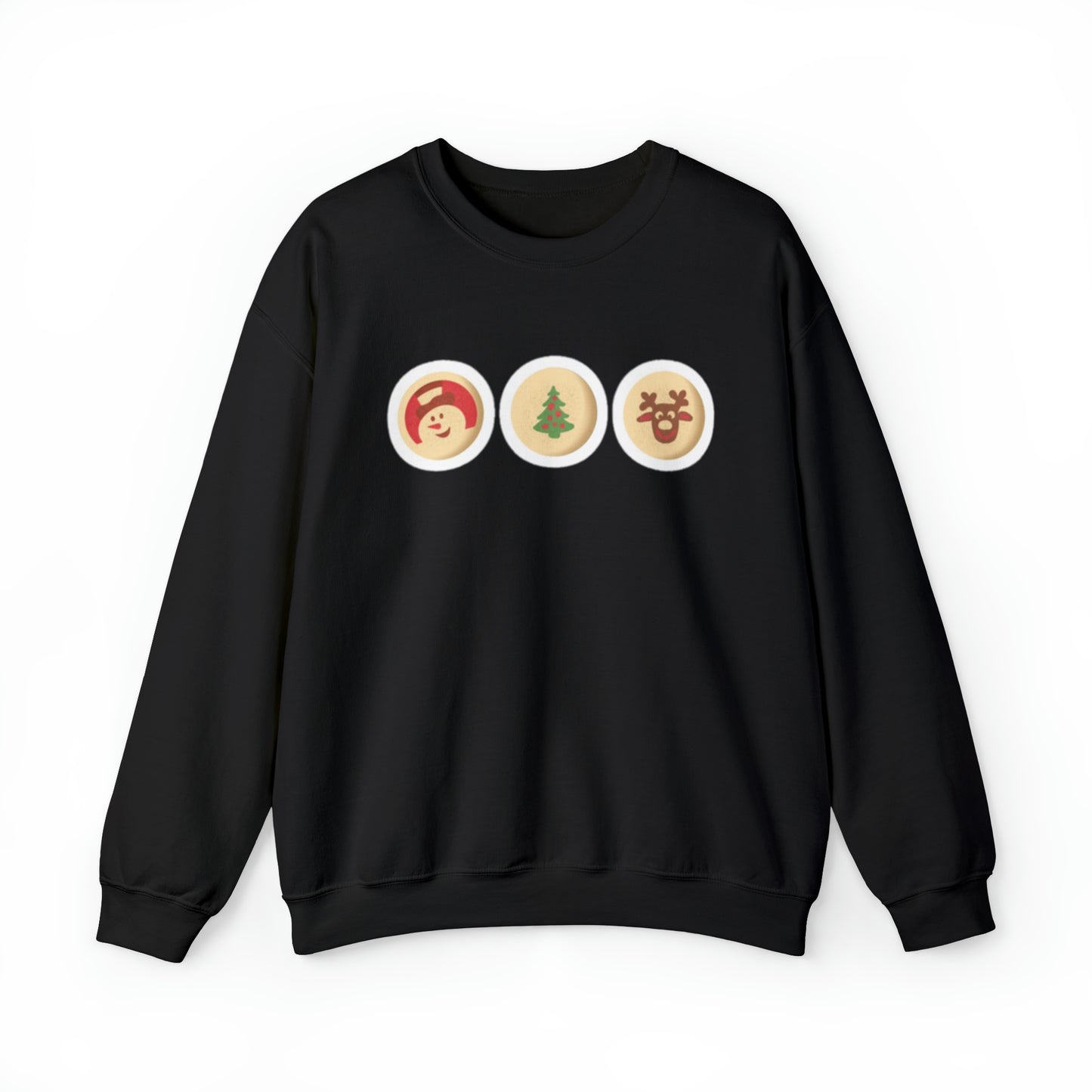 Christmas Sugar Cookie Unisex Heavy Blend Crewneck Sweatshirt