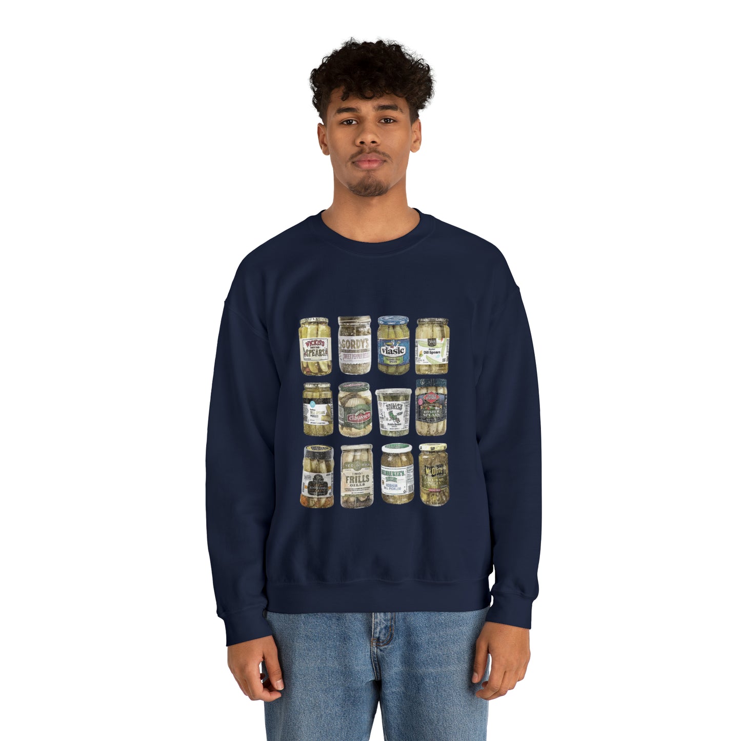 Pickle Jars Unisex Heavy Blend Crewneck Sweatshirt