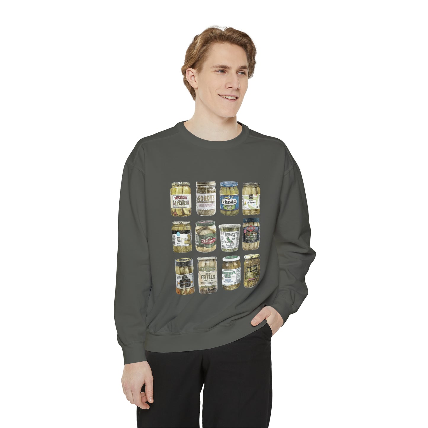 Pickle Jars Unisex Garment-Dyed Sweatshirt