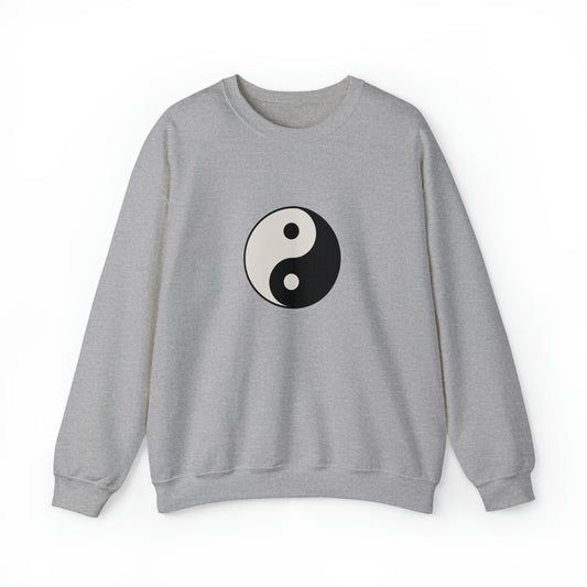 Ying Yang Unisex Heavy Blend Crewneck Sweatshirt