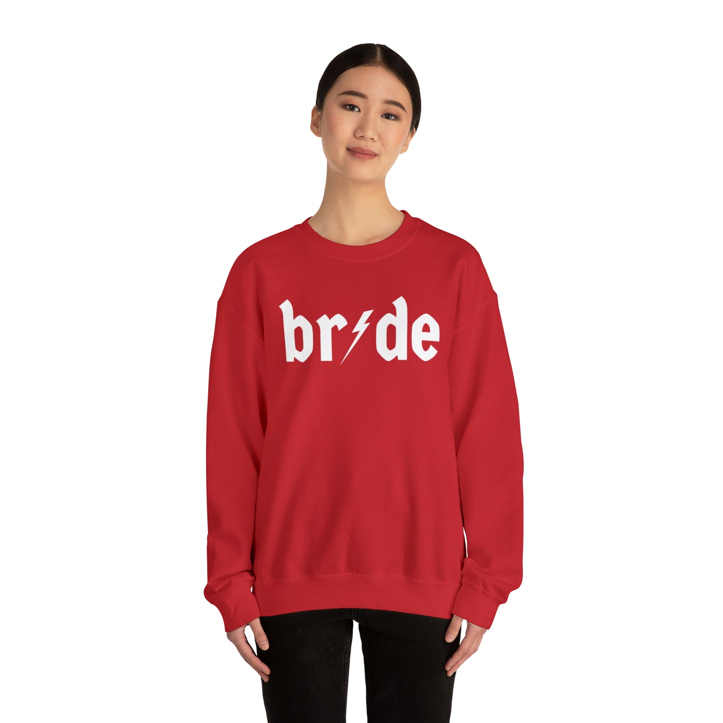 Grunge  Bride Unisex Heavy Blend Crewneck Sweatshirt