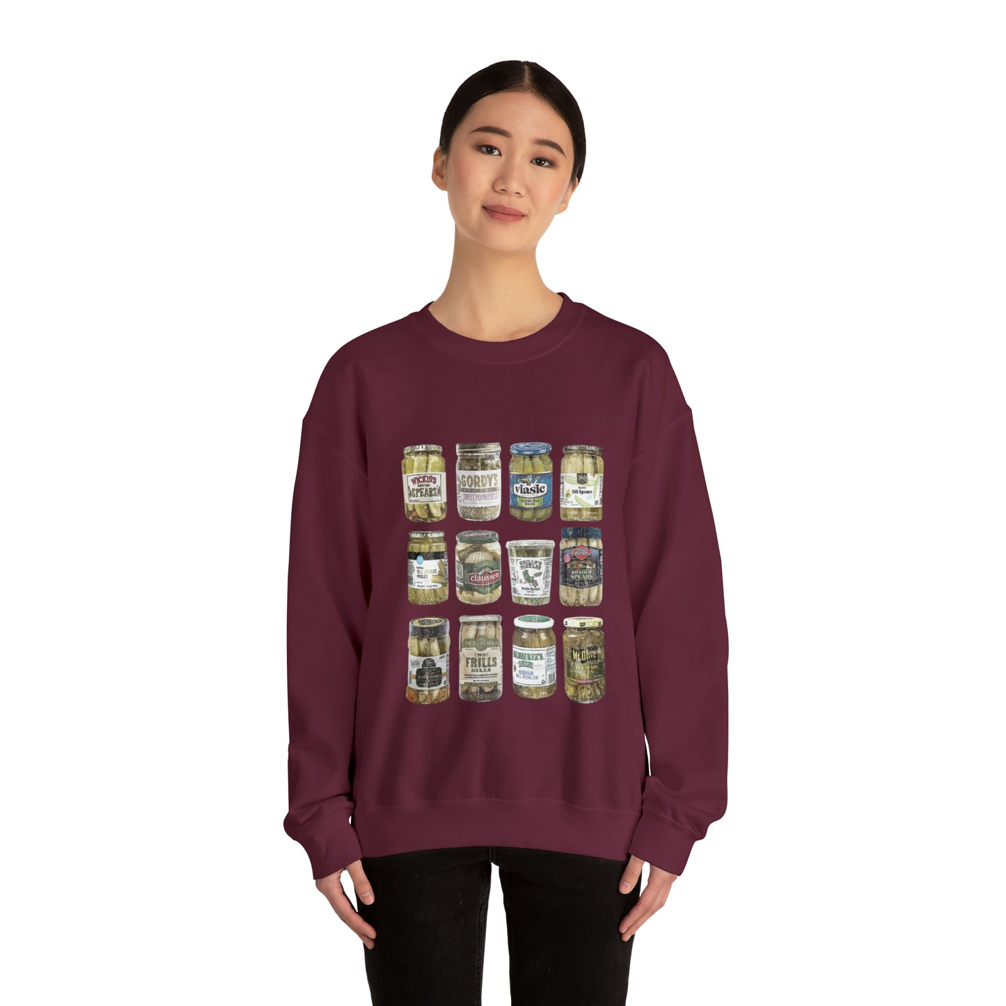 Pickle Jars Unisex Heavy Blend Crewneck Sweatshirt