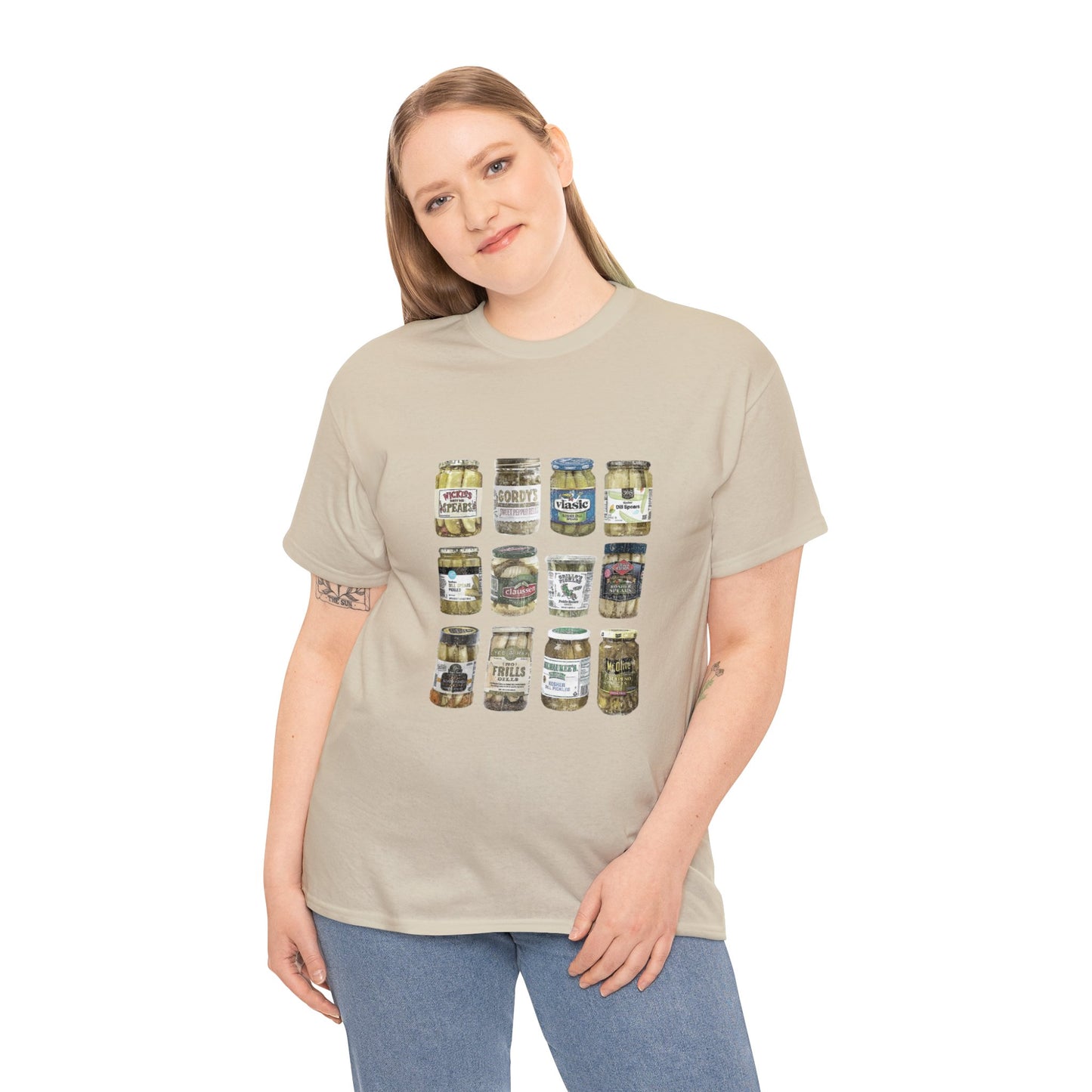 Pickle Jars Unisex Heavy  Cotton Tee