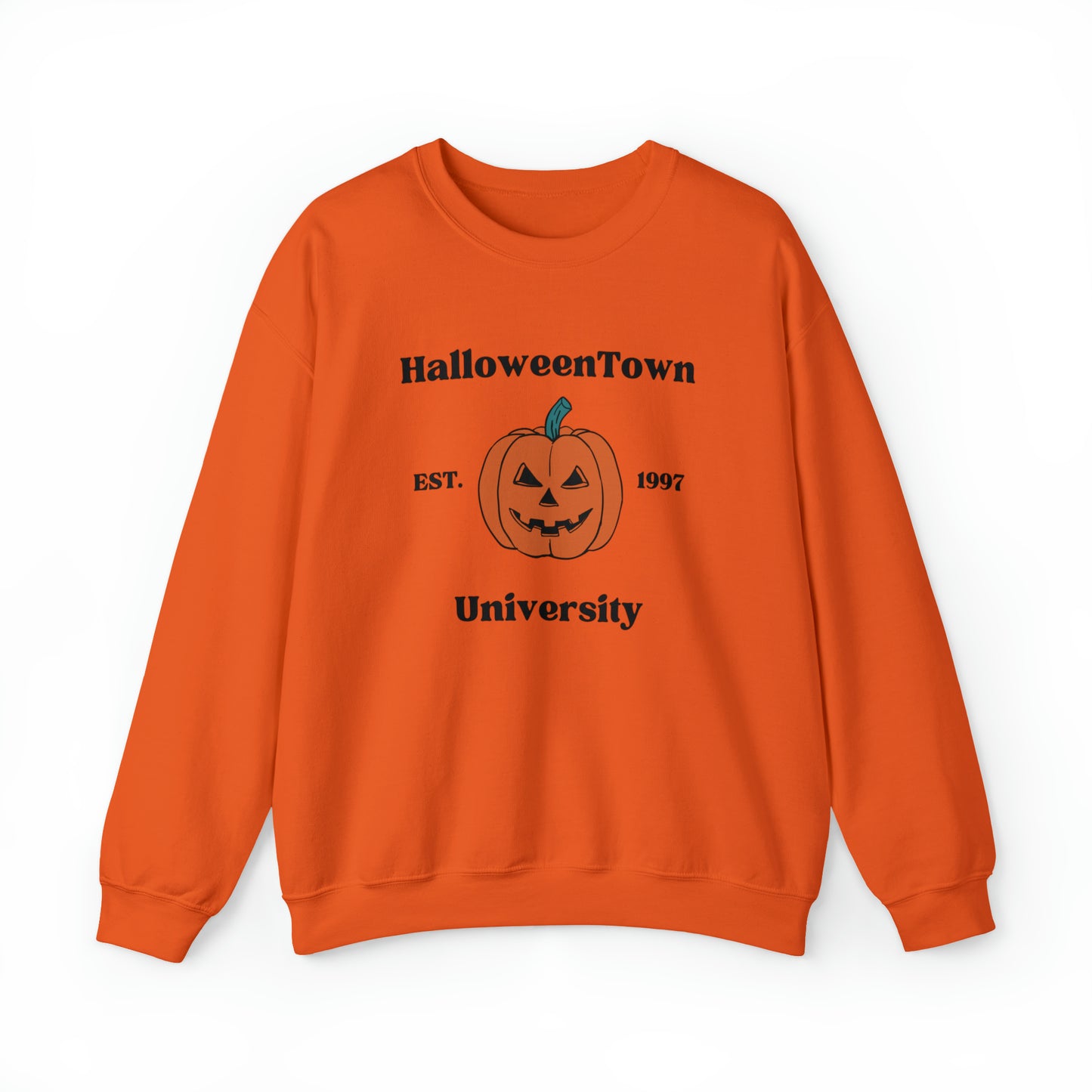 Halloween Town Pumpkin Crewneck Sweatshirt