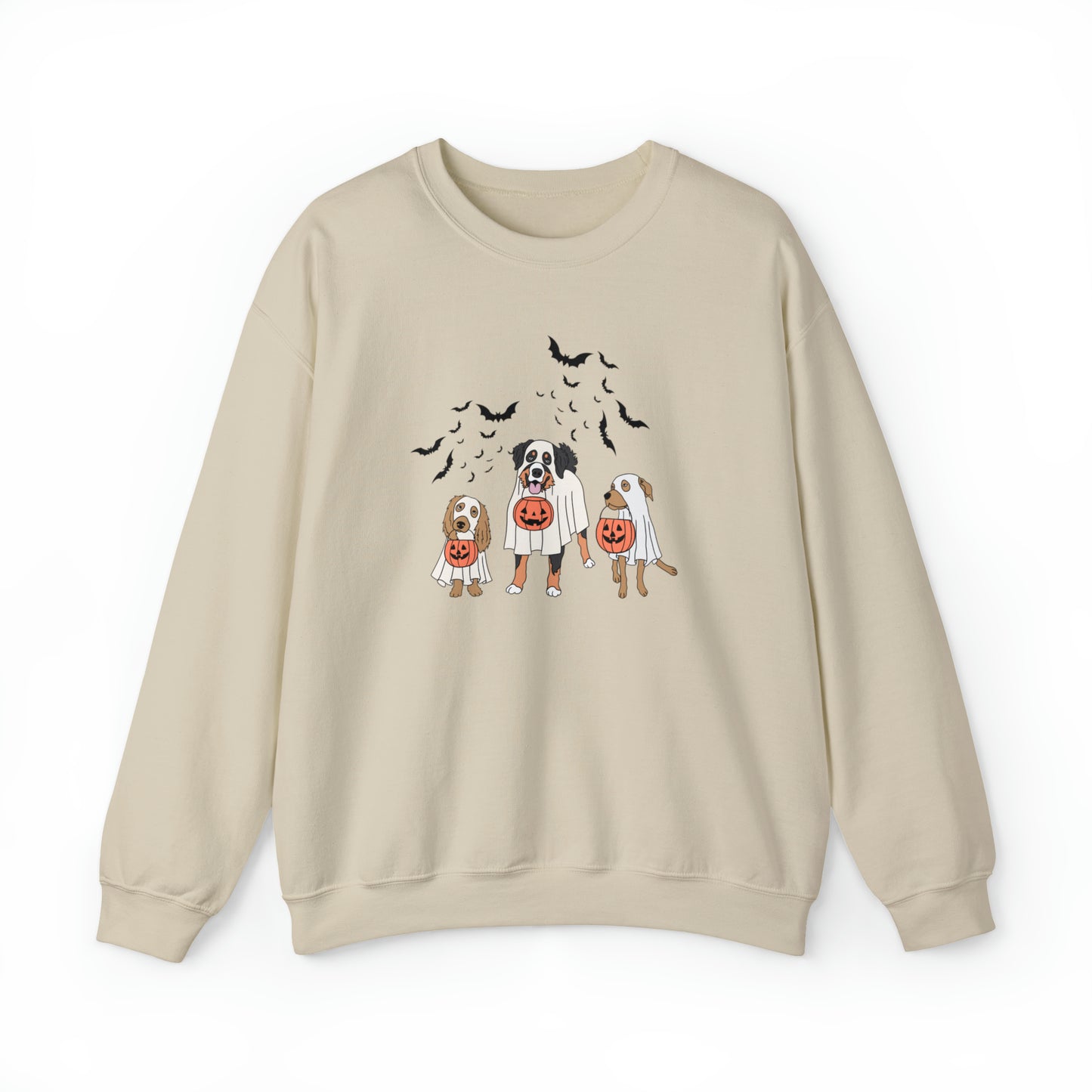 Dog ghosts Unisex Heavy Blend Crewneck Sweatshirt