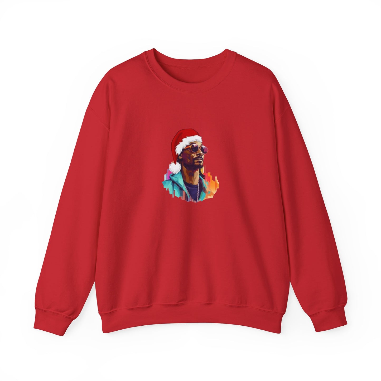 Snoop Dog Christmas Unisex Heavy Blend Crewneck Sweatshirt