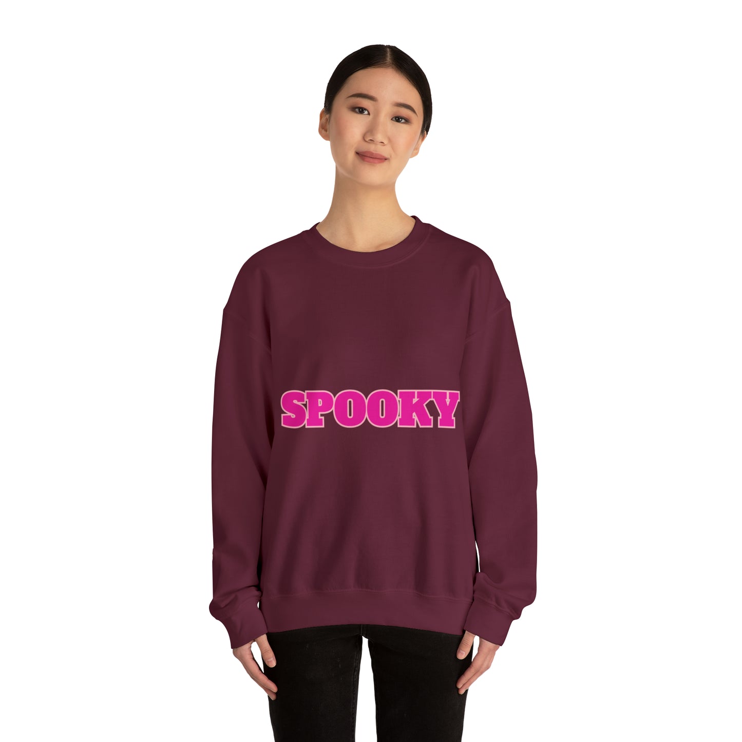 Spooky Unisex Heavy Blend Crewneck Sweatshirt