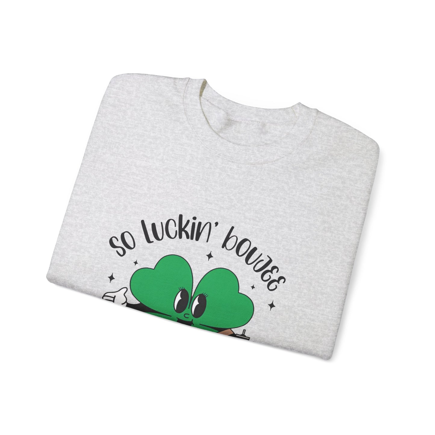 So luckin boujee  Unisex  Crewneck Sweatshirt