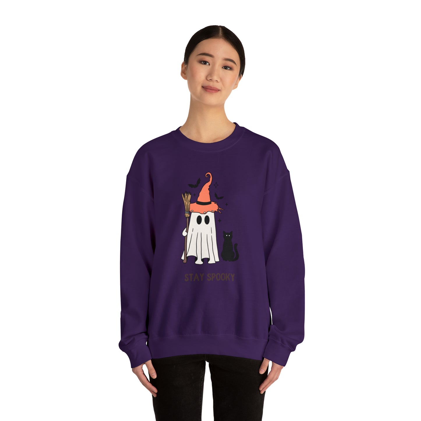 Stay Spooky Unisex Heavy Blend Crewneck Sweatshirt