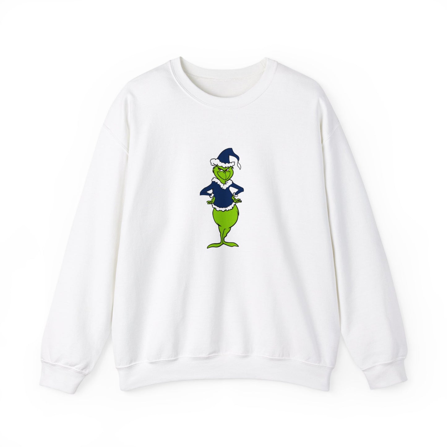 Grinch Dallas Cowboys Unisex Heavy Blend Crewneck Sweatshirt