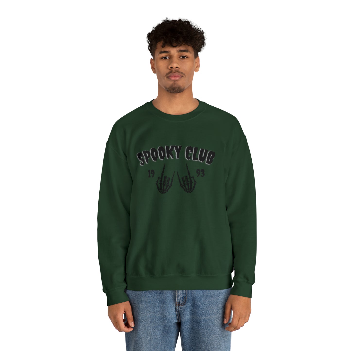 Spooky club Unisex Heavy Blend Crewneck Sweatshirt