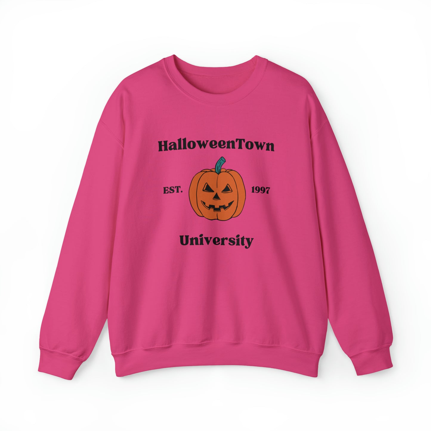 Halloween Town Pumpkin Crewneck Sweatshirt