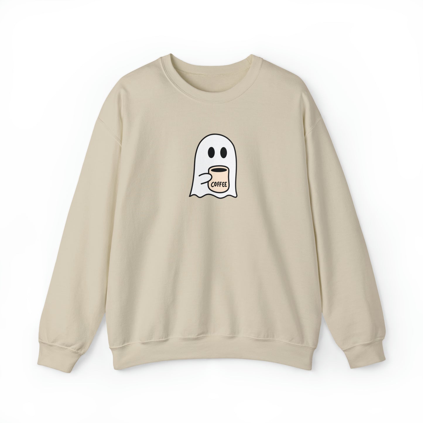 Ghost Coffee Unisex Heavy Blend Crewneck Sweatshirt