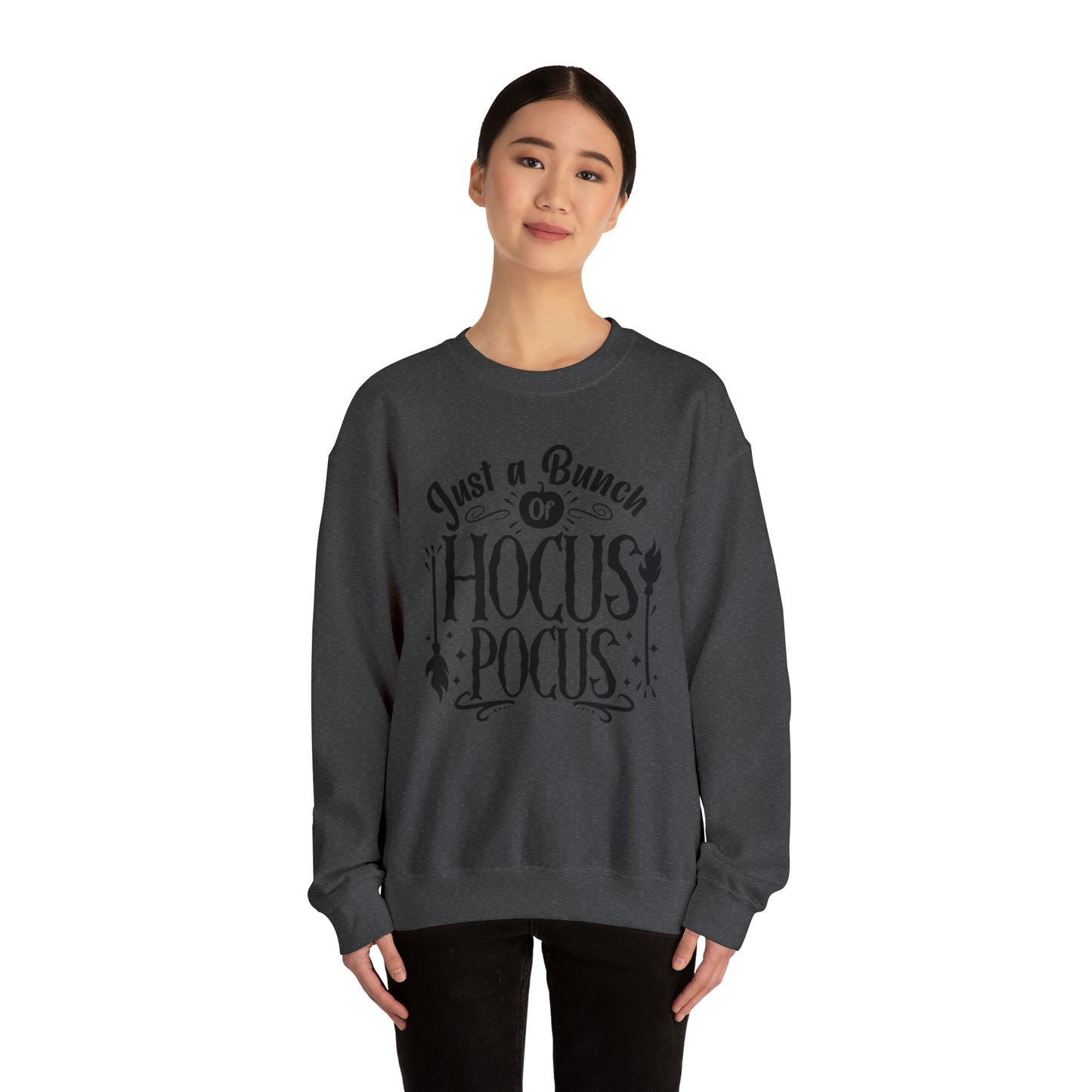 Just A Bunch Of Hocus Pocus Unisex Heavy Blend Crewneck Sweatshirt