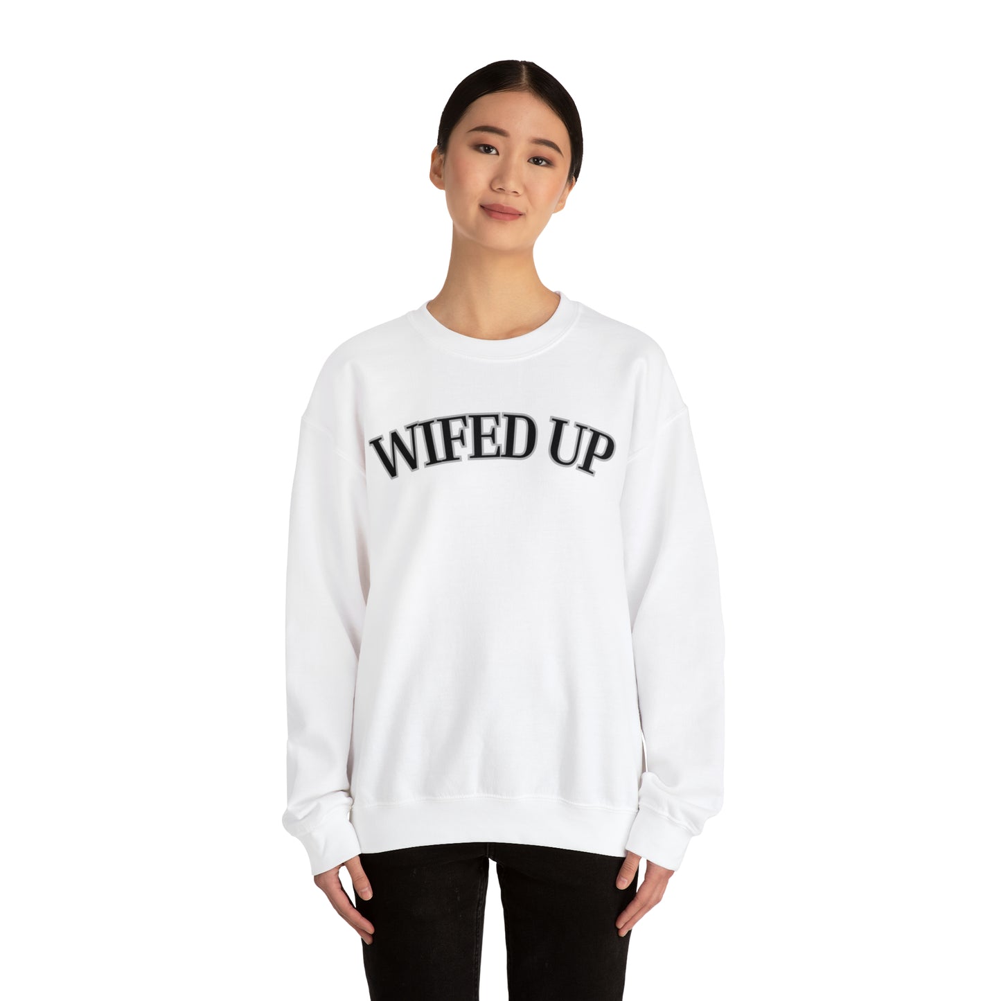 Wifed up Unisex Heavy Blend Crewneck Sweatshirt