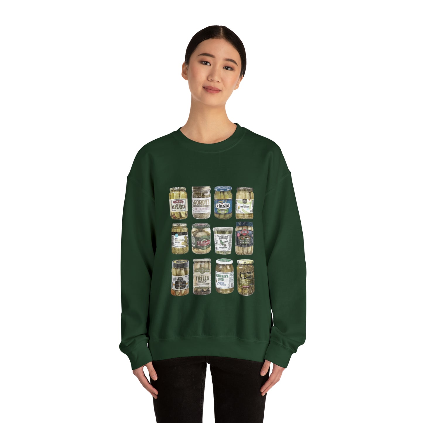 Pickle Jars Unisex Heavy Blend Crewneck Sweatshirt