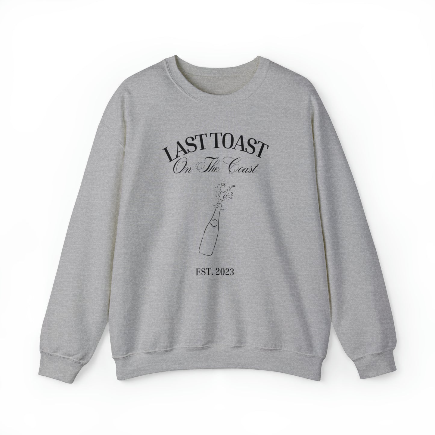 Last Toast On The Coast Unisex Heavy Blend Crewneck Sweatshirt